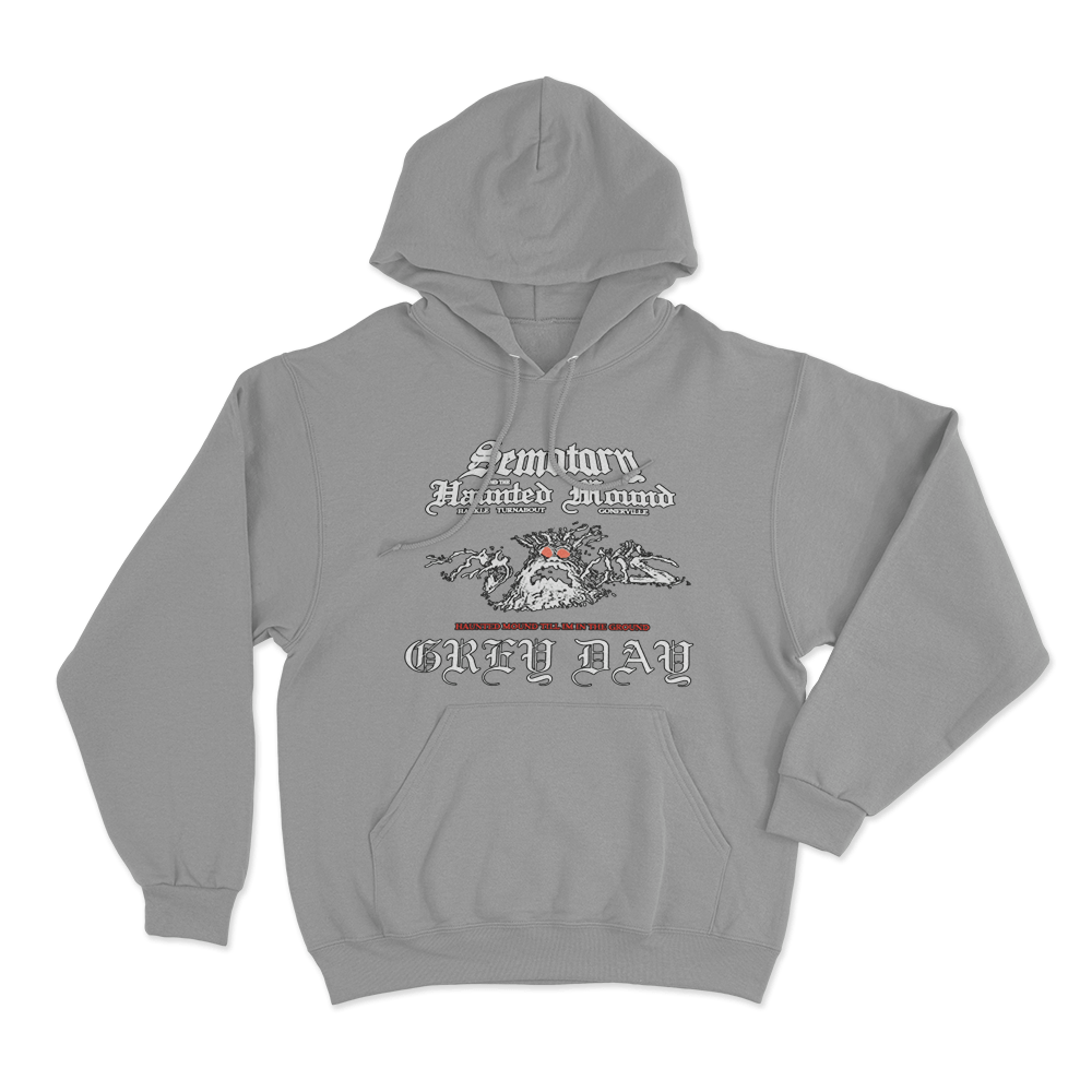 Grey Day Art Hoodie Grey Grey Day Art Hoodie Grey