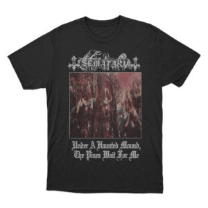 Haunted Mound Album T Shirt Black