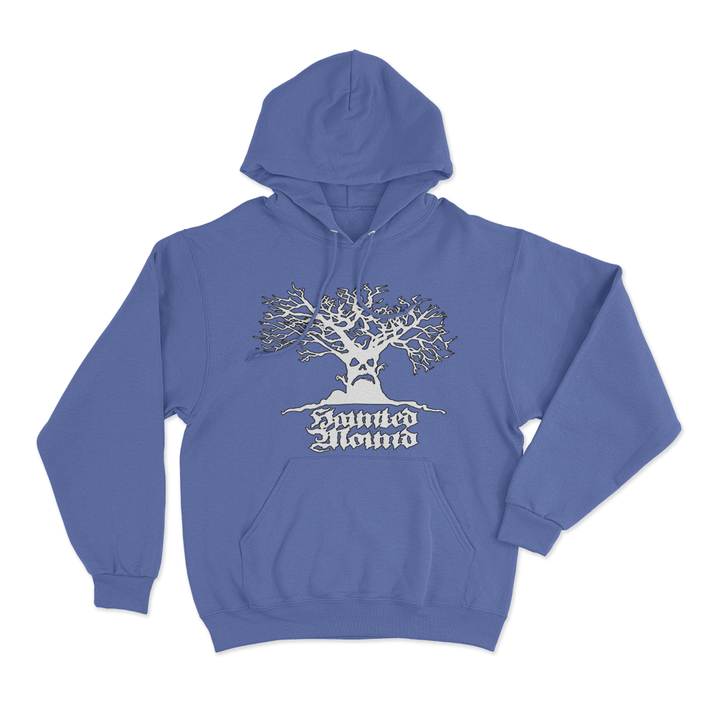 Haunted Tree Hoodie Blue Haunted Tree Hoodie Blue