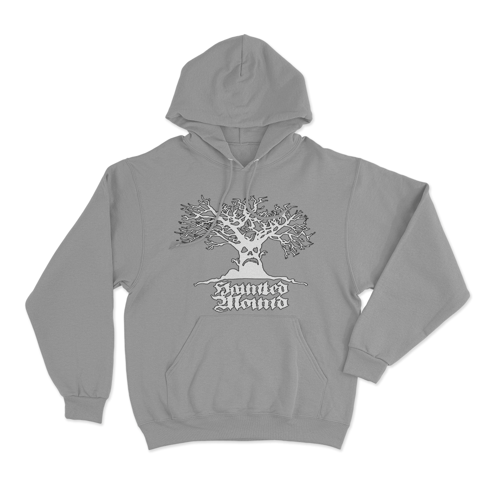 Haunted Tree Hoodie Grey Haunted Tree Hoodie Grey