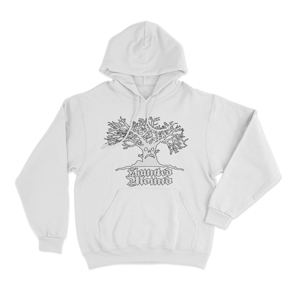 Haunted Tree Hoodie White Haunted Tree Hoodie White