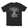 Haunted Tree T Shirt Black