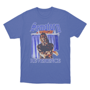 Reverence Art T Shirt Blue