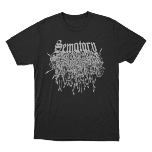 SEMATARY Logo T Shirt Black