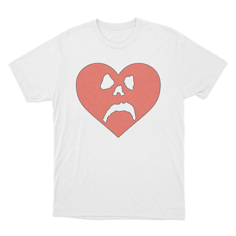 Sad Heart T Shirt White Sad Heart T Shirt White