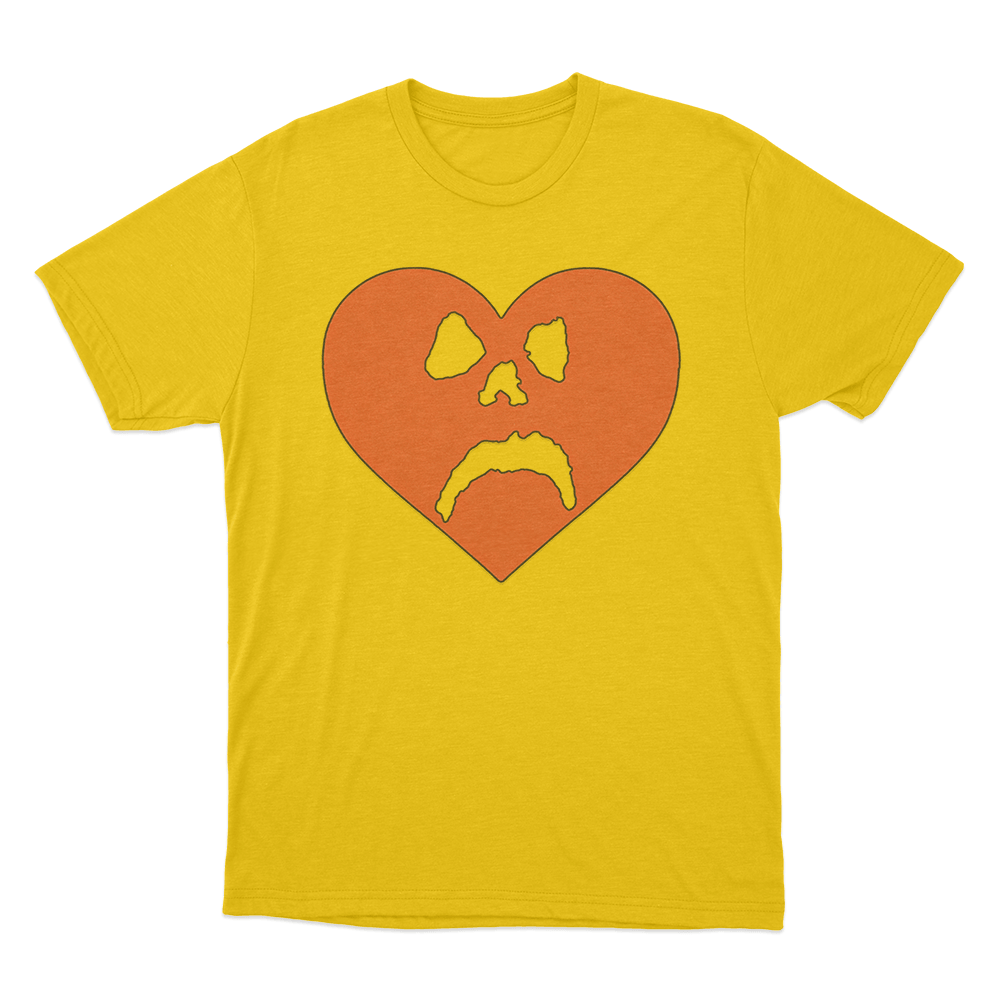 Sad Heart T Shirt Yellow Sad Heart T Shirt Yellow