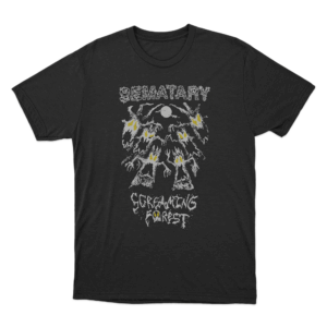 Screaming Forest T Shirt Black 1