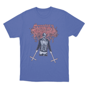 Sematary Figure T Shirt Blue